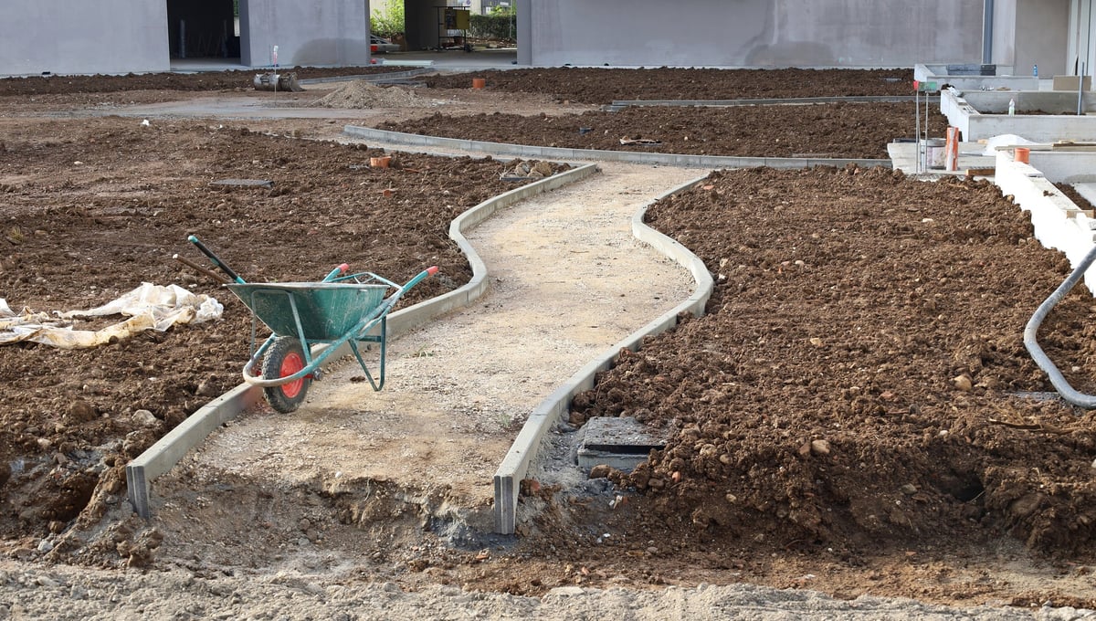 Grading and drainage corrections